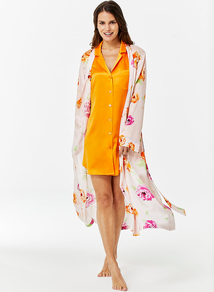 Sleepshirt Nachthemd Stella aus reiner Seide